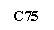 Подпись: С75